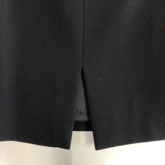 Lafayette 148 Black Zip with Leather Piping Jacket/Skirt - Picture 4 of 10